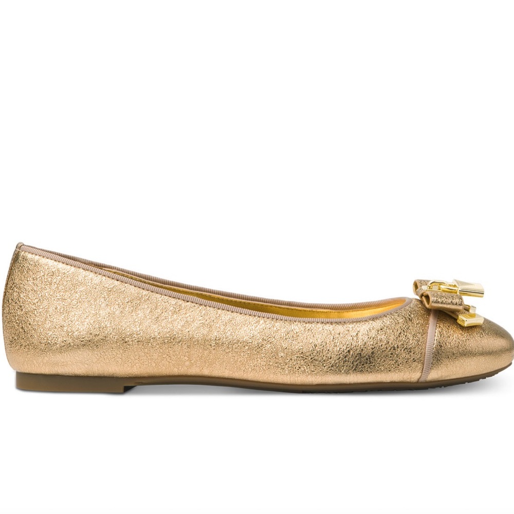 NWT Last One Michael Kors Alice Ballet Flats - Picture 3 of 8
